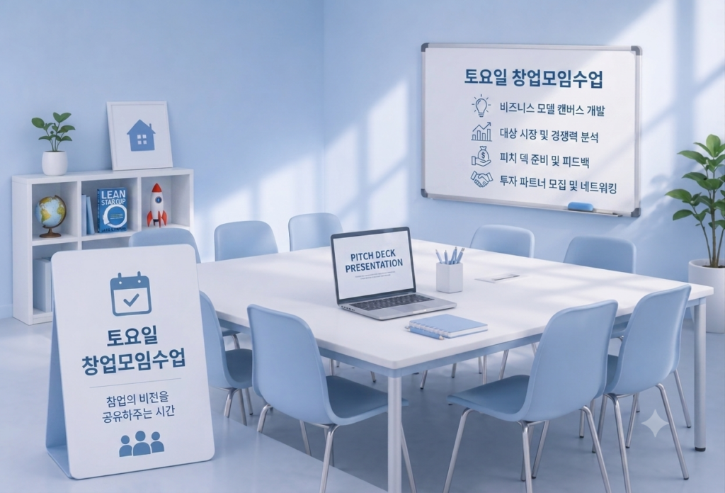 토요일창업모입수업